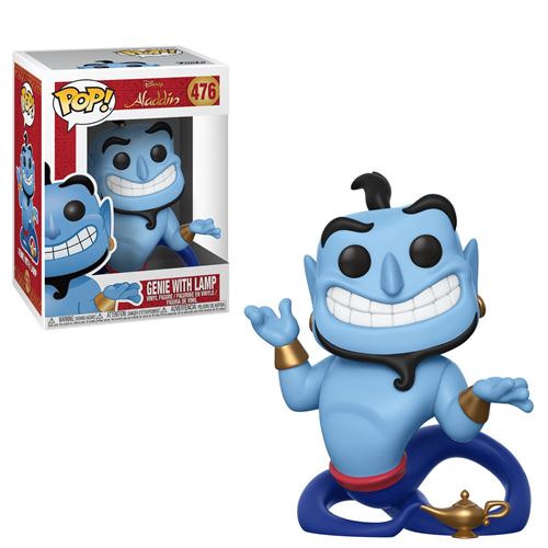 DISNEY-BOBBLE HEAD POP N°476-ALADDIN:GENIE WITH LAMP