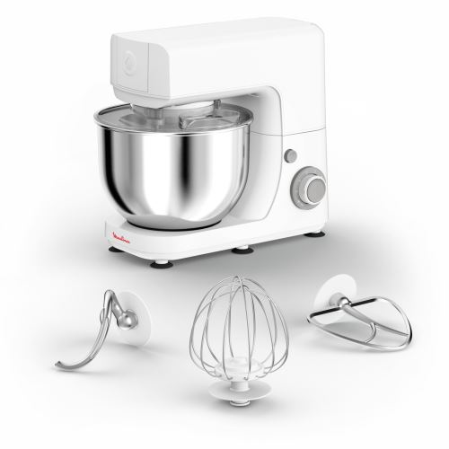 Robot pâtissier Moulinex Masterchef Essential 800 W Blanc et Argent