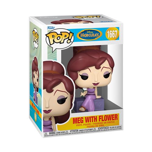 Figurine Funko Pop Disney Hercules Meg with flower - vue 1
