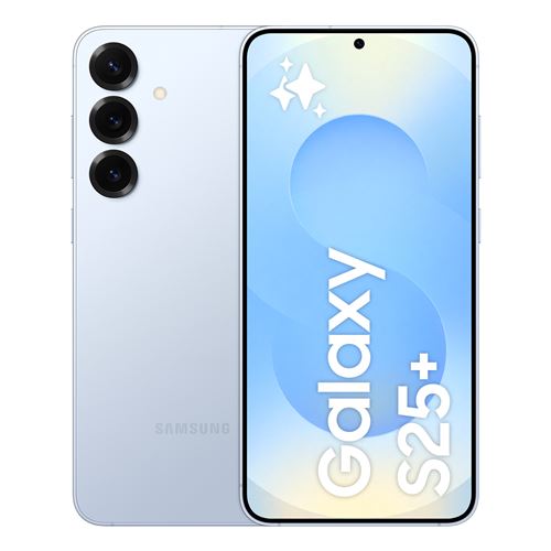 Acheter Smartphone Samsung Galaxy S25+ 6,7"" 5G Nano SIM 256 Go Bleu clair État correct - 675,00 € Smartphone Samsung Galaxy S25+ 6,7"" 5G Nano SIM 256 Go Bleu clair État correct - Samsung reconditionné disponible sur Fnac