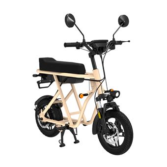Cyclomobile homologue route Wispeed Wimob Scoot 350 W Beige - 1
