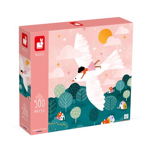 Puzzle 500 pièces : La colombe Juratoys Janod - vue 3