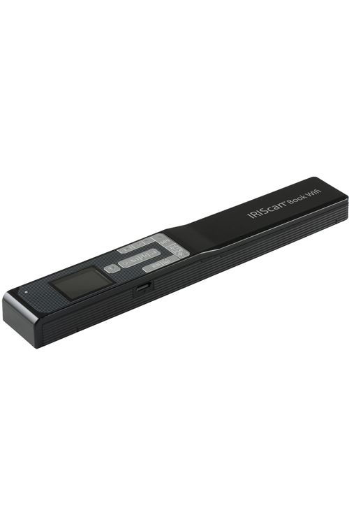 Iriscan Book 5 Noir WiFi,Batterie Lithium,30Ppm,Simplex,LCD Couleur,Scan To Jpg/Pdf,Scan Vers Carte Sd,Scan Vers Jpg/Pdf/Ms Word & Excel,1 Click Pdf,Ocr 130 Langues,Autonomie 200 Pages,Windows&Mac
