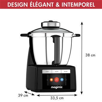 Robot cuiseur Magimix Cook Expert Connect 18916 1700 W Argent et Noir