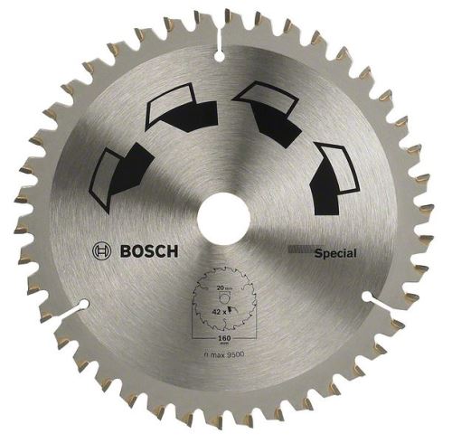 Lame De Scie Circulaire Spécial Bosch 2609256887 160 Mm