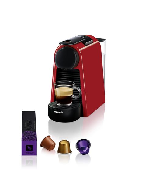 Expresso à capsules Krups Magimix Essenza Mini 11366 1200 W Rouge
