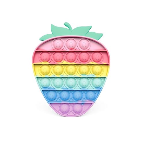 Junior Game Yoghi Push Bubble Pop It Regenboog Aardbei