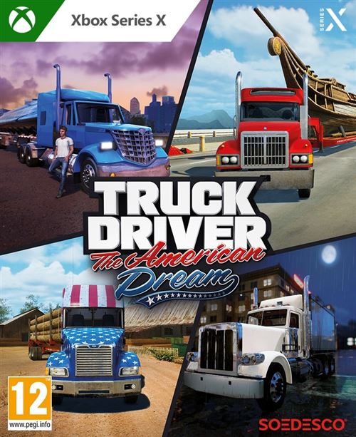 Pochette avant du jeu Truck Driver The American Dream Xbox Series X