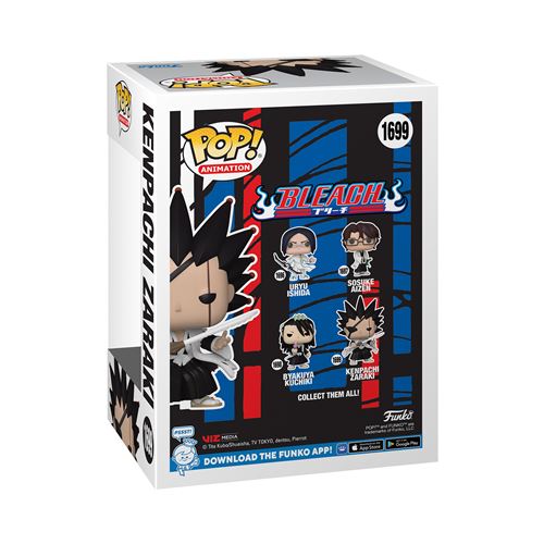 Funko POP Animation: Bleach - Byakuya Kuchiki - Figura de vinilo coleccionable - Idea de regalo - Producto oficial - para niños y adultos - Fans del anime - Figura modelo