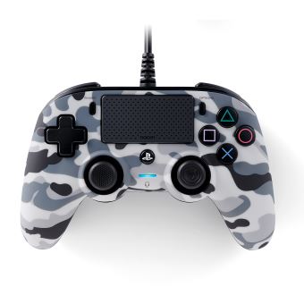 Manette filaire Nacon Compact PS4 Camo Gris