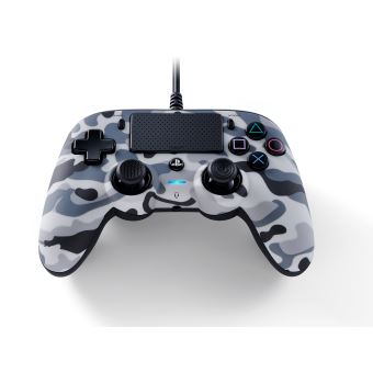 Manette filaire Nacon Compact PS4 Camo Gris