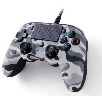 Manette filaire Nacon Compact PS4 Camo Gris