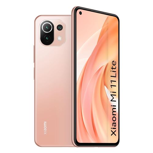 Smartphone Xiaomi Mi 11 Lite 6.55 128 Go Double SIM Rose