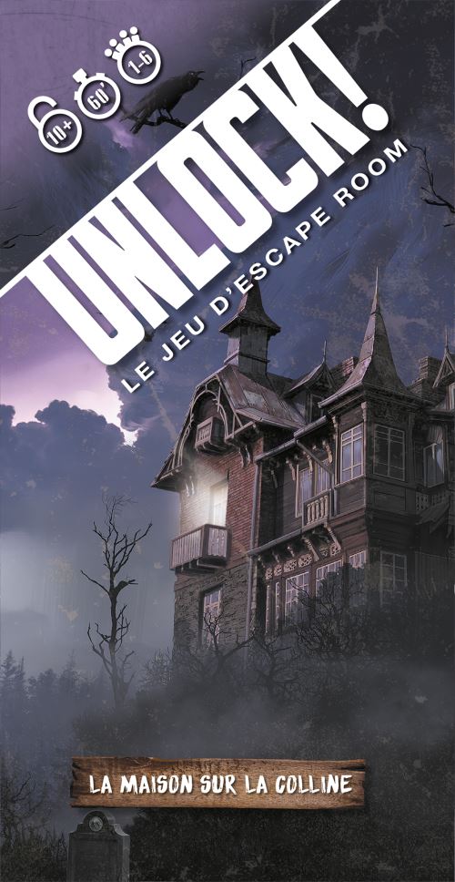 Jeu D'Énigme Asmodee Unlock La Maison Sur La Colline