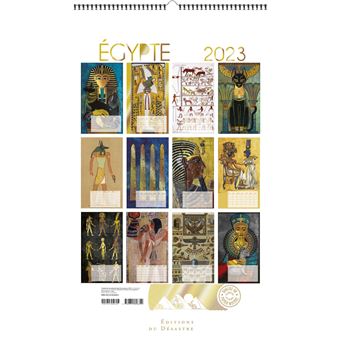 CALENDRIER 2023 49X30 EGYPTE