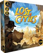 Jeu de stratégie Iello Lost Cities Le Duel