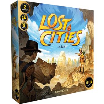 Jeu de stratégie Iello Lost Cities Le Duel