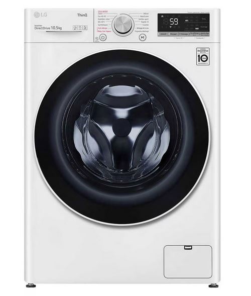 LG Lave-Linge Hublot F14V40Whs Reconditionné Etat Très Bon Blanc