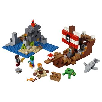 LEGO® Minecraft™ 21152 L'aventure du bateau pirate