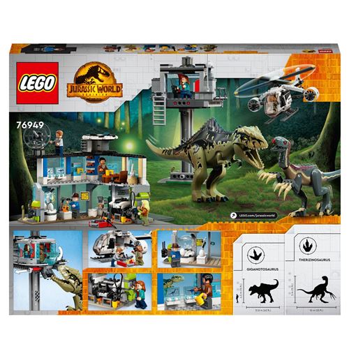 LEGO® Jurassic World™ 76949 Giganotosaurus und Therizinosaurus