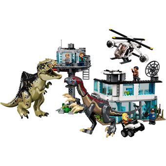 LEGO® Jurassic World™ 76949 L’attaque du Giganotosaurus et du Therizinosaurus