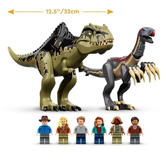 LEGO® Jurassic World™ 76949 L’attaque du Giganotosaurus et du Therizinosaurus