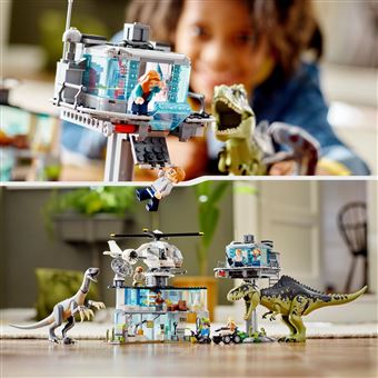 LEGO® Jurassic World™ 76949 L’attaque du Giganotosaurus et du Therizinosaurus