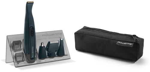 Tondeuse Barbe Rowenta Mini Grooming Kit Tn3651F0 Bleu