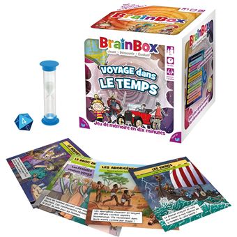 Jeux d’ambiance Asmodee BrainBox Voyage dans le Temps