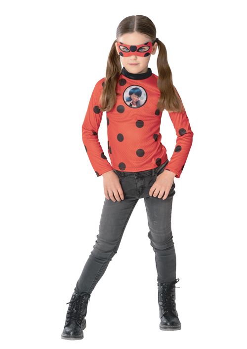 Kit déguisement Miraculous Ladybug Top et Loup