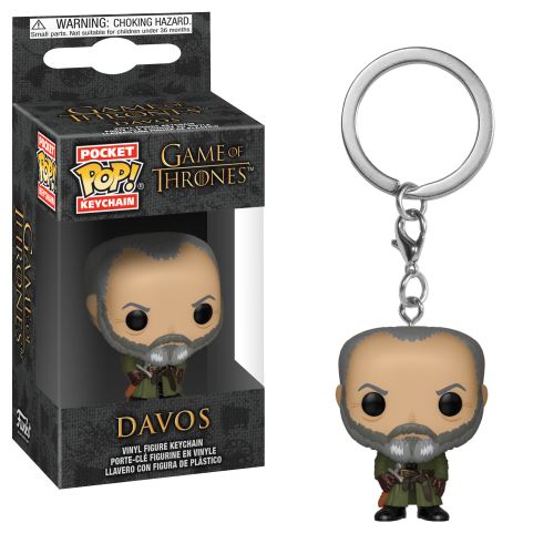 Figurine Porte-clés Funko Pop Game of thrones S10 Davos