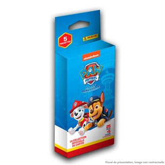Jeu de cartes Panini La Pat'patrouille TC blister 5 pochettes