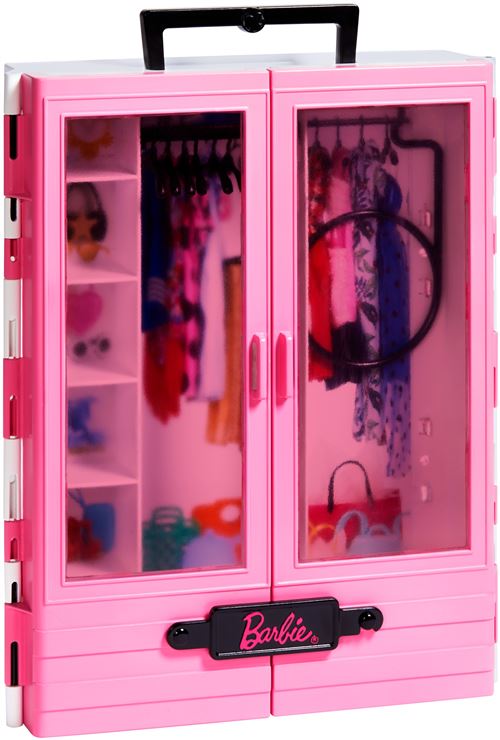 Mattel - Barbie fashionistas - Dressing - GBK11 - Pour ranger les vêtements accessoires barbie - Neuf