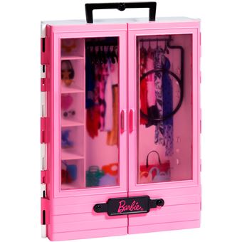 2€34 sur Mattel - Barbie fashionistas - Dressing - GBK11 - Pour ranger les  vêtements accessoires barbie - Neuf - Poupon - Achat & prix