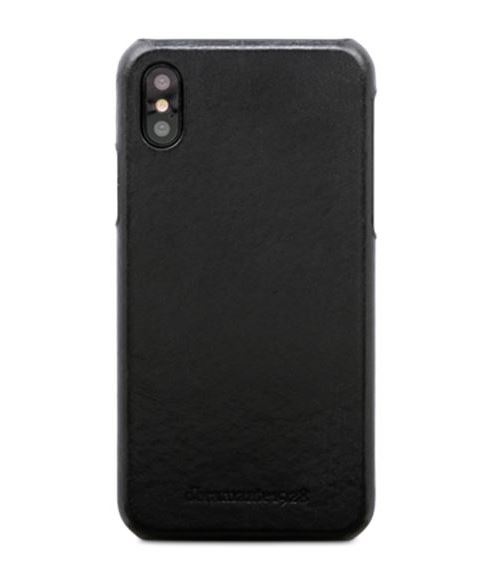 Coque en cuir dbramante1928 Tune Noire pour iPhone X