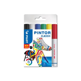 Feutre Pilot pintor poch 6 metallique fin