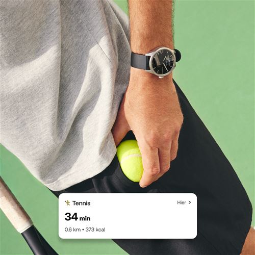 Montre connectée Withings ScanWatch 42 mm Noir Achat prix