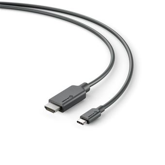 Câble Alogic USB-C vers HDMI 4K 60 Hz 2 m Noir