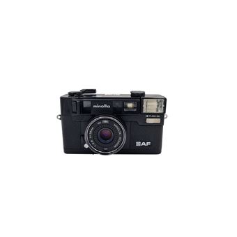 Appareil Photo Argentique Vintage Minolta Hi-Matic 7s II Et Objectif Photographie éditorial - Image du film, analogique: 176267417