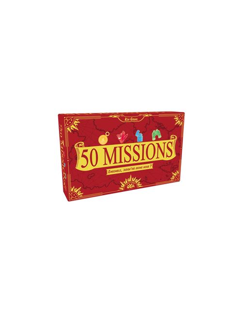 Boite de Jeu de société Oya 50 Missions
