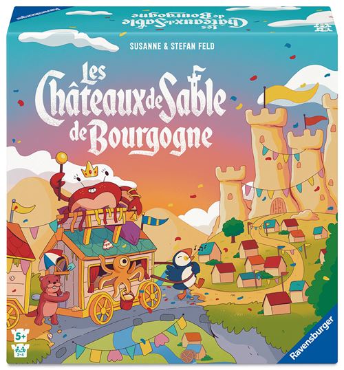 Jeu classique Ravensburger Les Châteaux de Sable de Bourgogne