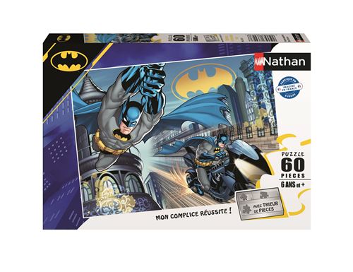 Puzzle 60 pièces : Batman le chevalier Ravensburger Nathan - vue 2