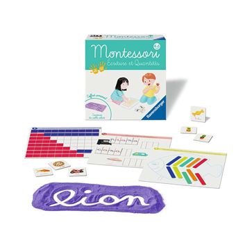 Jeu découverte Ravensburger Montessori Ecriture et quantités