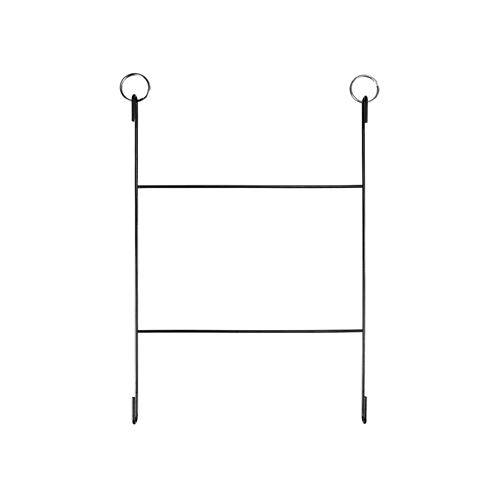 Pack de 2 crochets + 5 supports muraux Enova Hifi pour disques vinyle VWM 5 Chrome