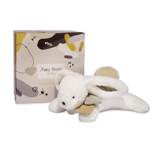 Pantin pompon Doudou et Compagnie Happy Wild Naturel - vue 2