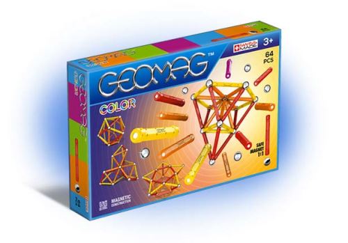 Jeux de construction Geomag Color 64 pièces