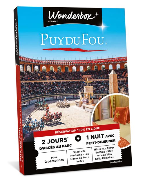 Coffret cadeau Wbx Connect Puy Du Fou Séjour Classique