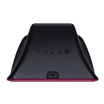 Station de charge rapide pour manette sans fil PS5 DualSense Razer Rouge