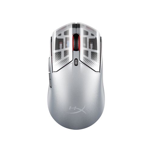 HyperX Pulsefire Haste 2 optique 6 boutons sans fil filaire 2.4 GHz Bluetooth 5.1 - vue 3