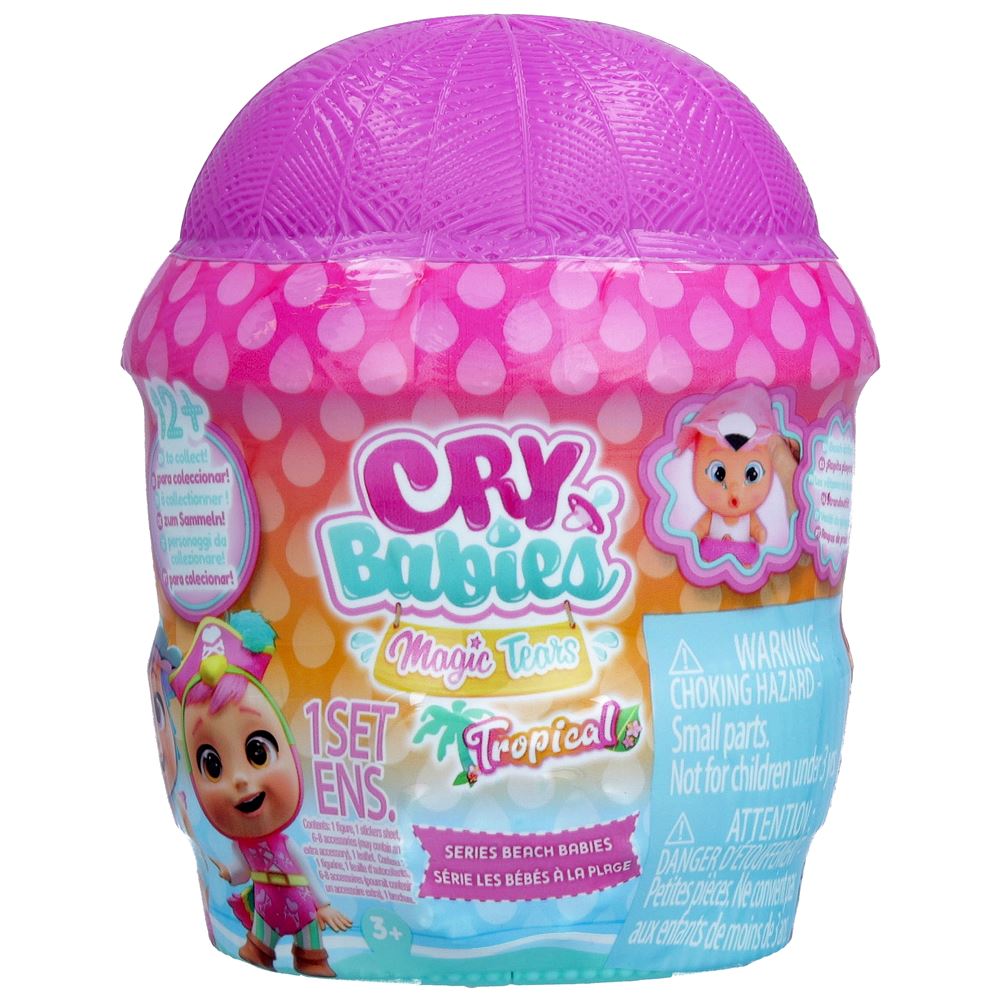 Poup?�e Cry Babies Magic Tears Tropical Beach Babies Mod?�le al?�atoire - Poup?�e - Achat & prix | fnac